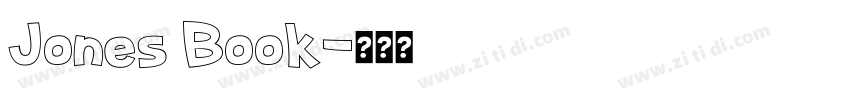 Jones Book字体转换